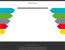 Tablet Screenshot of nameilo.com